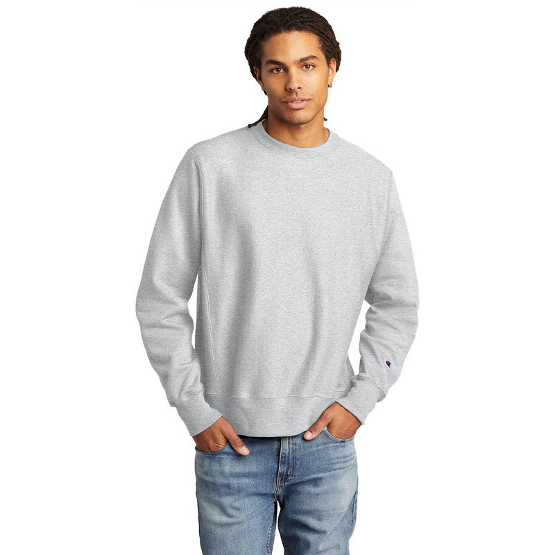 Champion ® Reverse Weave ® Crewneck Sweatshirt-OXFORD GREY
