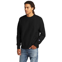 Load image into Gallery viewer, Champion ® Reverse Weave ® Crewneck Sweatshirt-BLACK