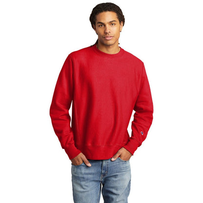 CAPELLA Champion ® Reverse Weave ® Crewneck Sweatshirt-RED