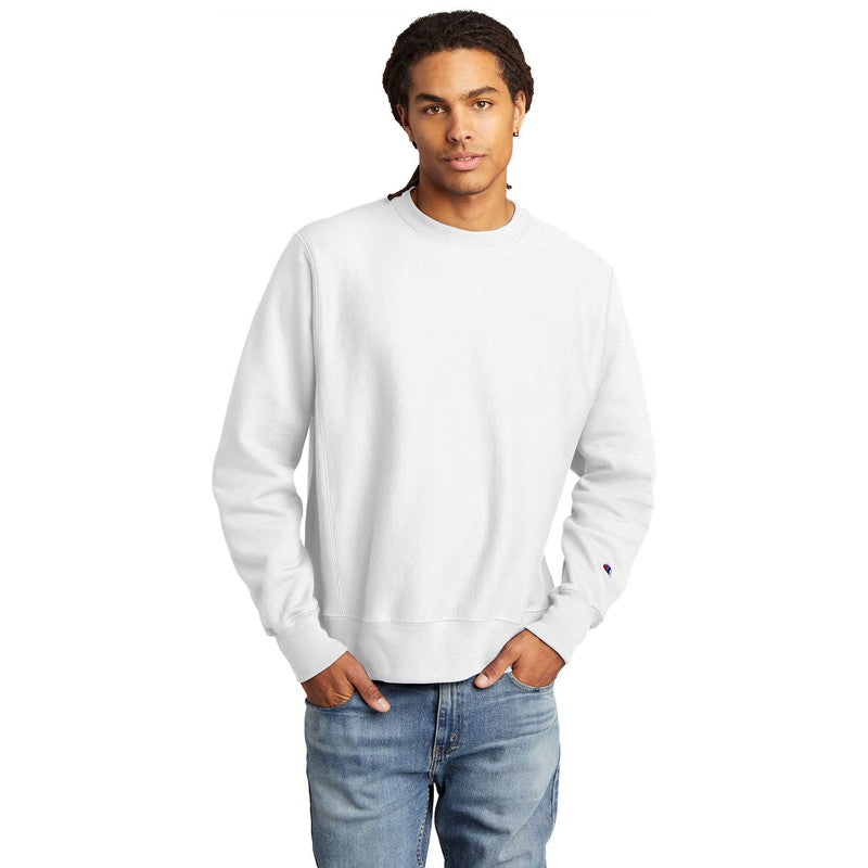 CAPELLA Champion ® Reverse Weave ® Crewneck Sweatshirt-WHITE