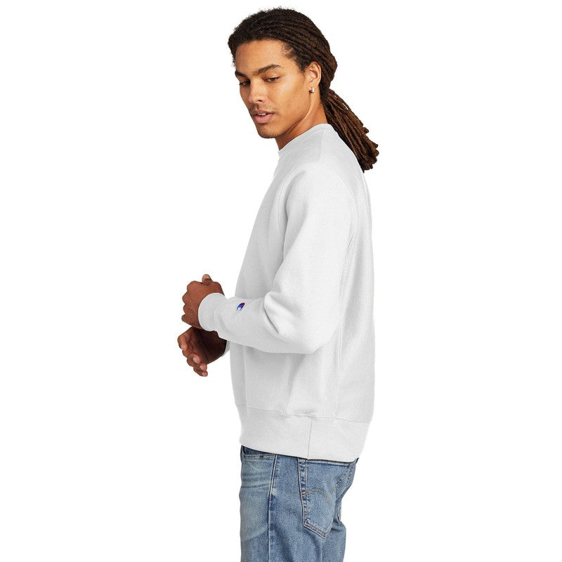 CAPELLA Champion ® Reverse Weave ® Crewneck Sweatshirt-WHITE