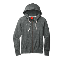 Load image into Gallery viewer, CAPELLA Nike Ladies Gym Vintage Full-Zip Hoodie - Team Anthracite