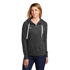 CAPELLA Nike Ladies Gym Vintage Full-Zip Hoodie - Team Black