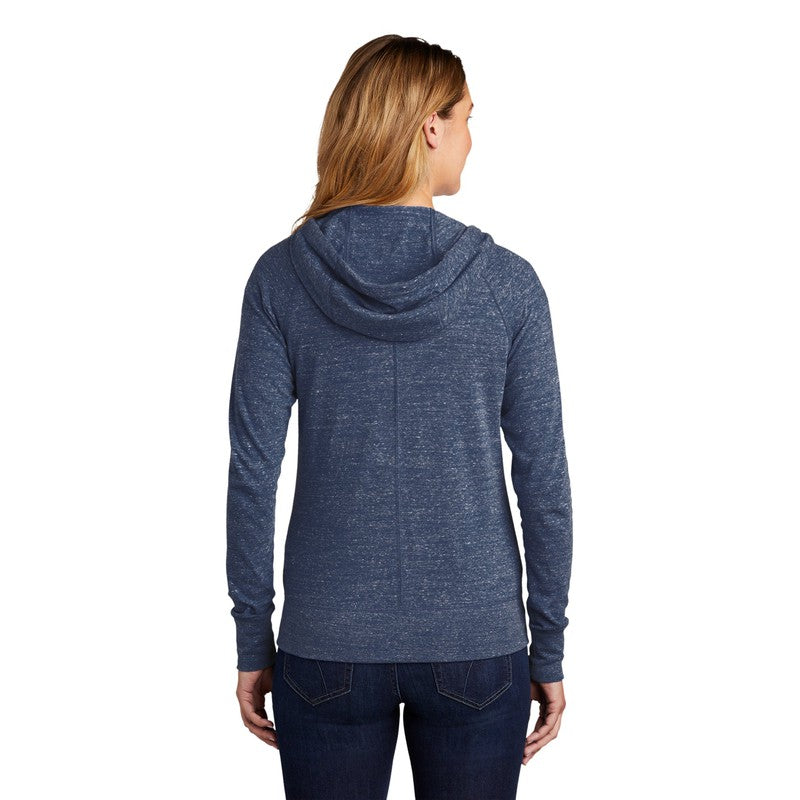 CAPELLA Nike Ladies Gym Vintage Full-Zip Hoodie - Team Navy
