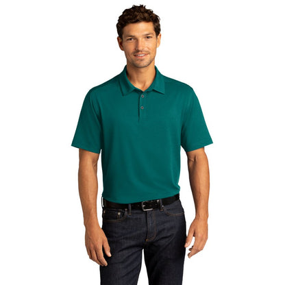 NEW CAPELLA City Stretch Polo - Dark Teal