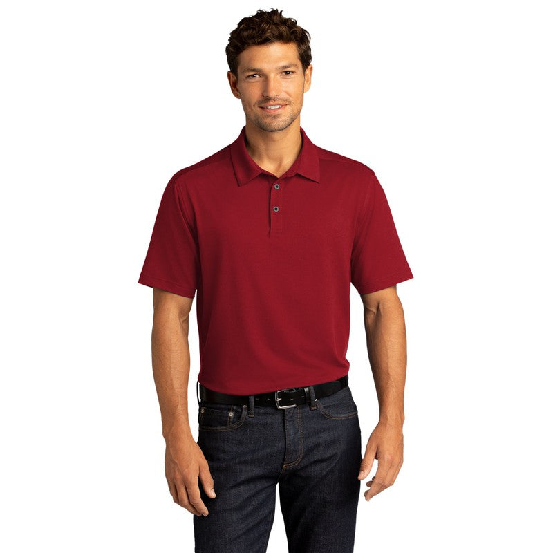 CAPELLA City Stretch Polo - Garnet