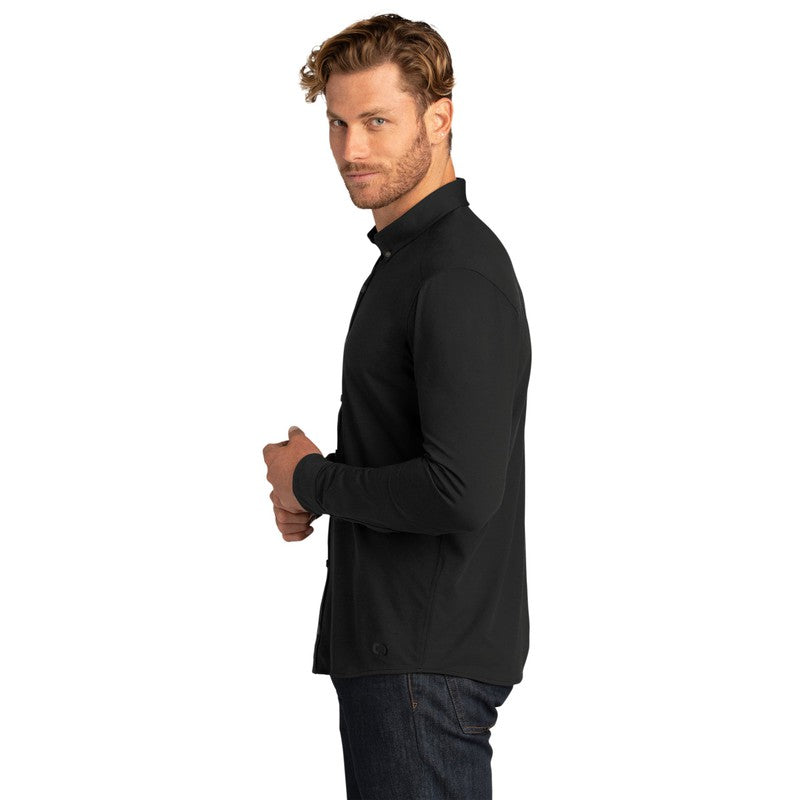 NEW CAPELLA OGIO ® Code Stretch Long Sleeve Button-Up - Black