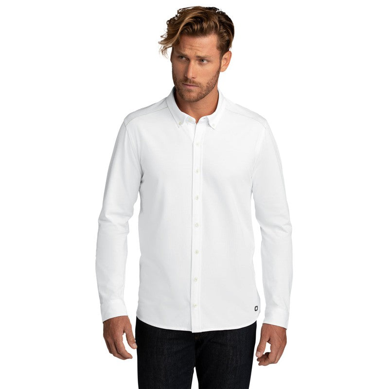 CAPELLA OGIO ® Code Stretch Long Sleeve Button-Up - WHITE