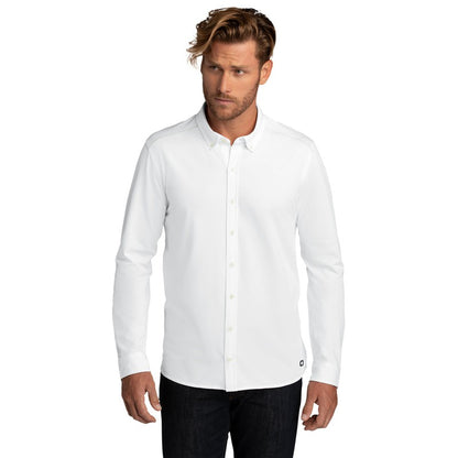 NEW CAPELLA OGIO ® Code Stretch Long Sleeve Button-Up - WHITE