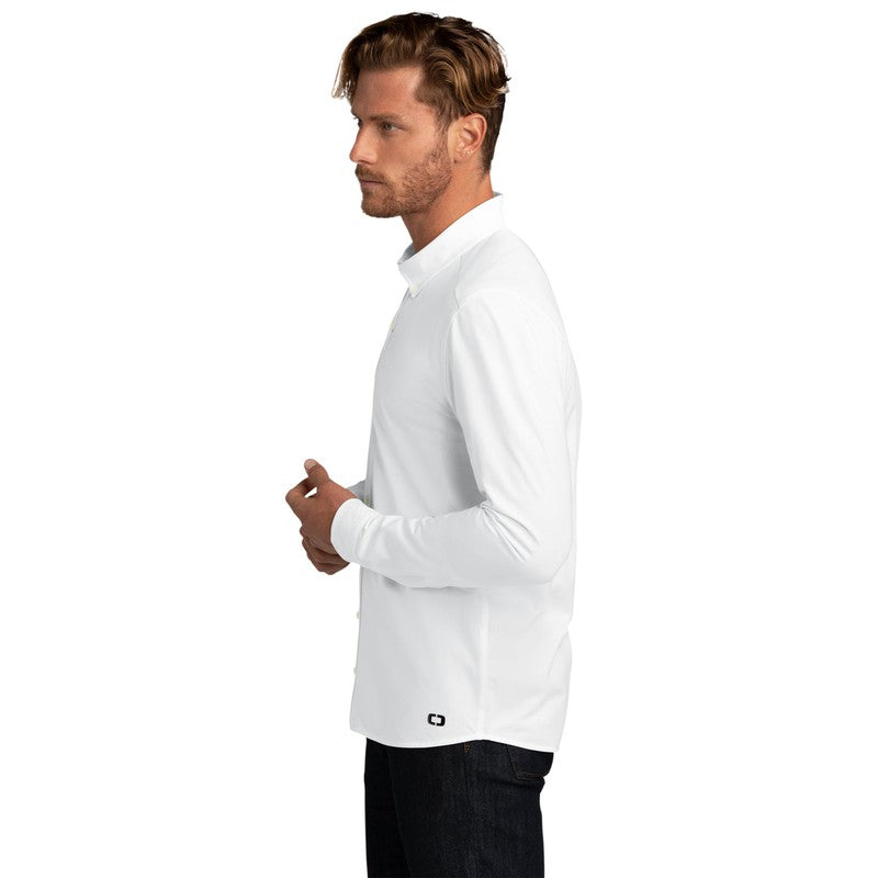 NEW CAPELLA OGIO ® Code Stretch Long Sleeve Button-Up - WHITE