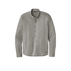 CAPELLA OGIO ® Code Stretch Long Sleeve Button-Up - Tarmac Grey Heather