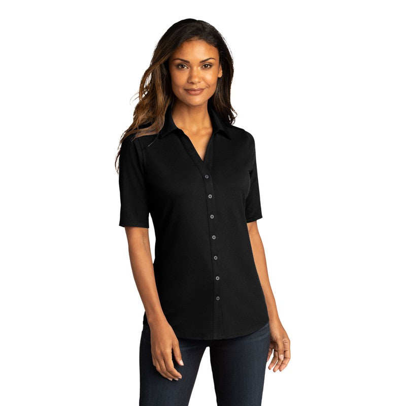 CAPELLA Ladies City Stretch Top - Black