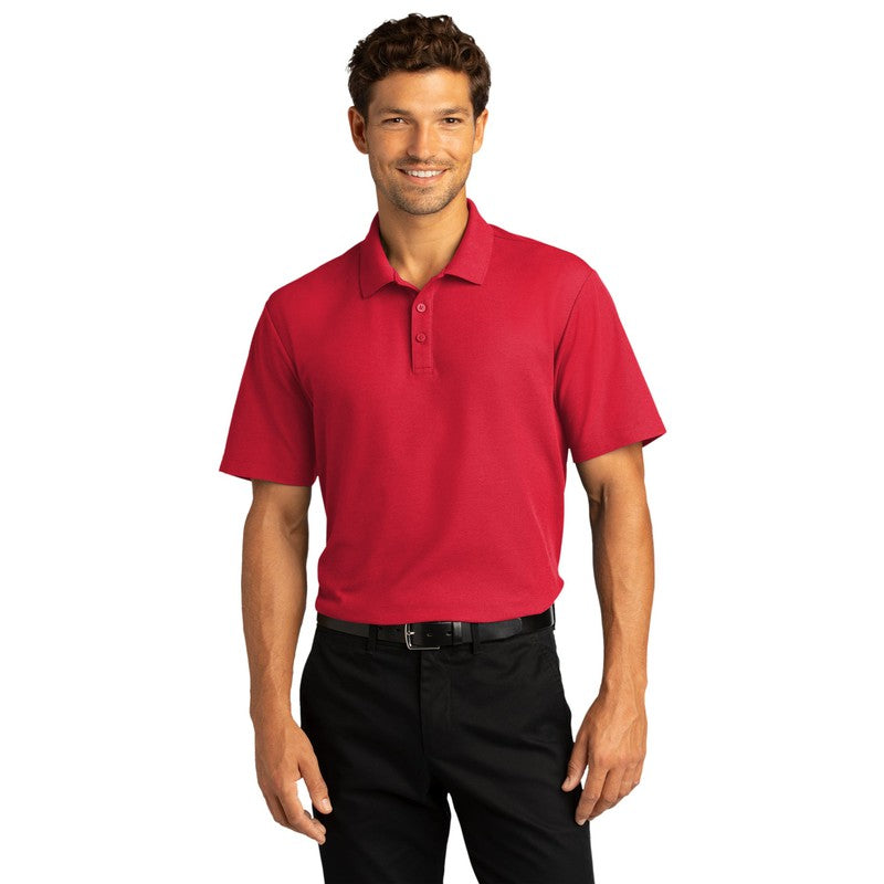 NEW CAPELLA SuperPro ™ React ™ Polo - Rich Red