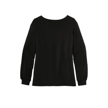 Load image into Gallery viewer, CAPELLA Ladies Luxe Knit Jewel Neck Top - Black