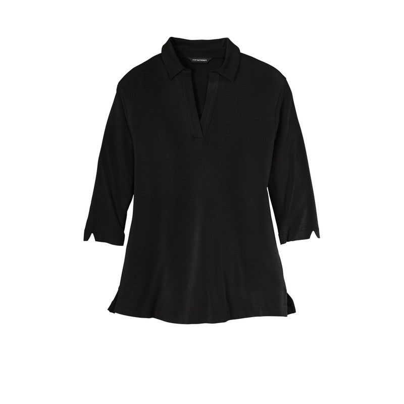 CAPELLA ALUMNI Ladies Luxe Knit Tunic - Deep Black