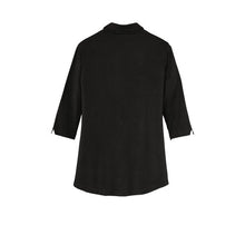 Load image into Gallery viewer, CAPELLA ALUMI Ladies Luxe Knit Tunic - Deep Black