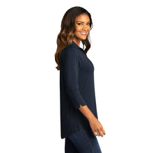 Load image into Gallery viewer, CAPELLA ALUMI Ladies Luxe Knit Tunic - River Blue Navy