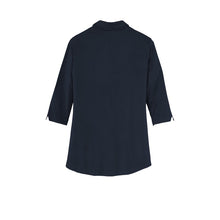 Load image into Gallery viewer, CAPELLA ALUMI Ladies Luxe Knit Tunic - River Blue Navy
