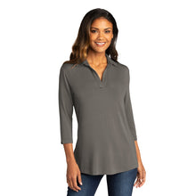 Load image into Gallery viewer, CAPELLA ALUMI Ladies Luxe Knit Tunic - Sterling Grey