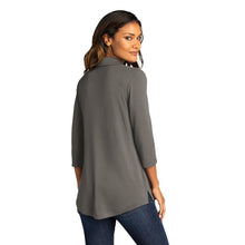 Load image into Gallery viewer, CAPELLA ALUMI Ladies Luxe Knit Tunic - Sterling Grey