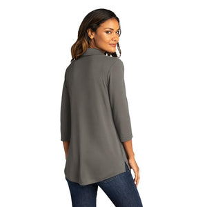 CAPELLA ALUMI Ladies Luxe Knit Tunic - Sterling Grey
