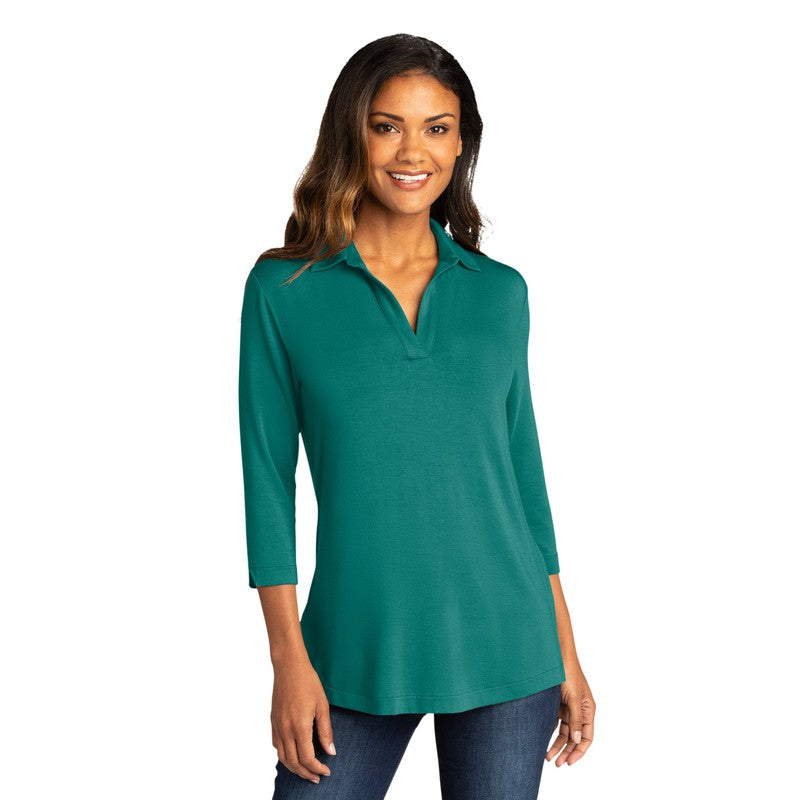CAPELLA ALUMNI Ladies Luxe Knit Tunic - Teal Green