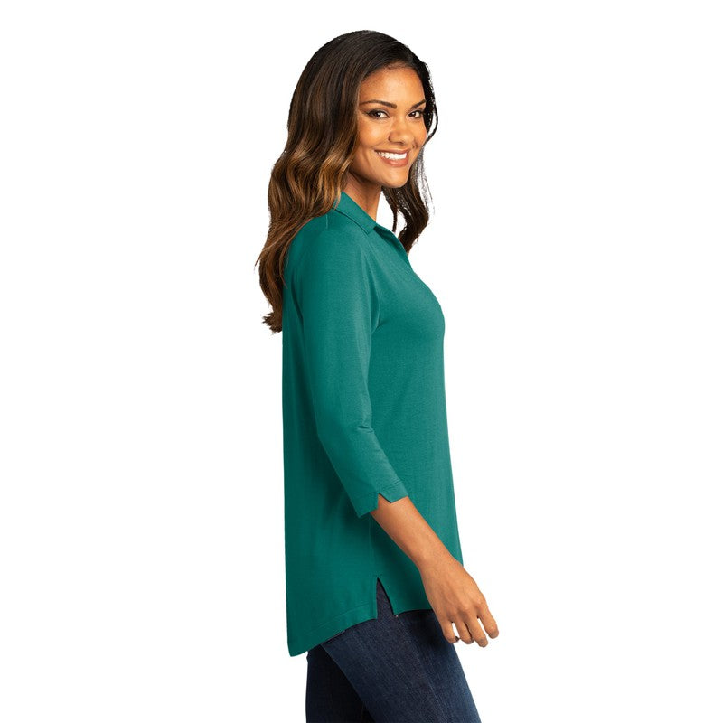 CAPELLA ALUMNI Ladies Luxe Knit Tunic - Teal Green