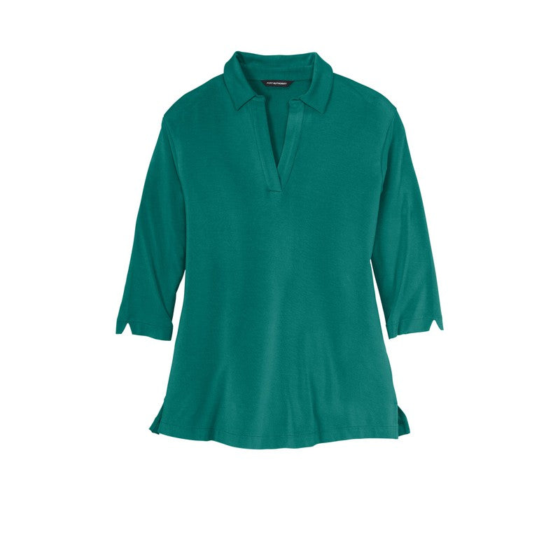 CAPELLA ALUMNI Ladies Luxe Knit Tunic - Teal Green