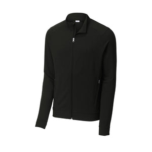 CAPELLA Sport-Tek ® Sport-Wick ® Flex Fleece Full-Zip - Black