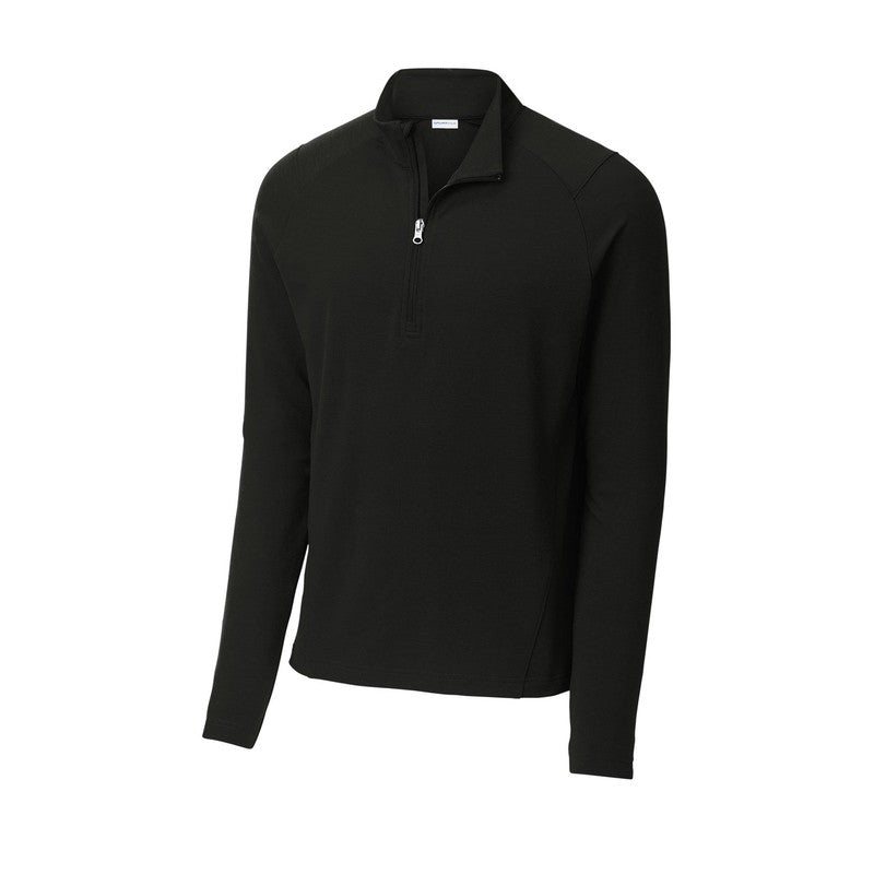 CAPELLA Sport-Tek® Sport-Wick® Flex Fleece 1/4-Zip - Black