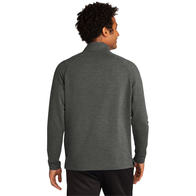 NEW CAPELLA Sport-Tek® Sport-Wick® Flex Fleece 1/4-Zip - Dark Grey Heather