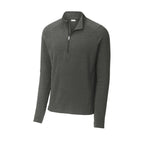 CAPELLA Sport-Tek® Sport-Wick® Flex Fleece 1/4-Zip - Dark Grey Heather