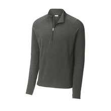 Load image into Gallery viewer, CAPELLA Sport-Tek® Sport-Wick® Flex Fleece 1/4-Zip - Dark Grey Heather