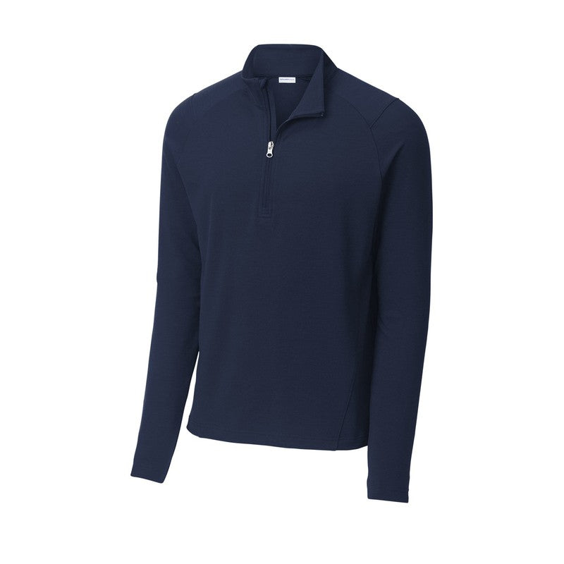 CAPELLA Sport-Tek® Sport-Wick® Flex Fleece 1/4-Zip - Navy