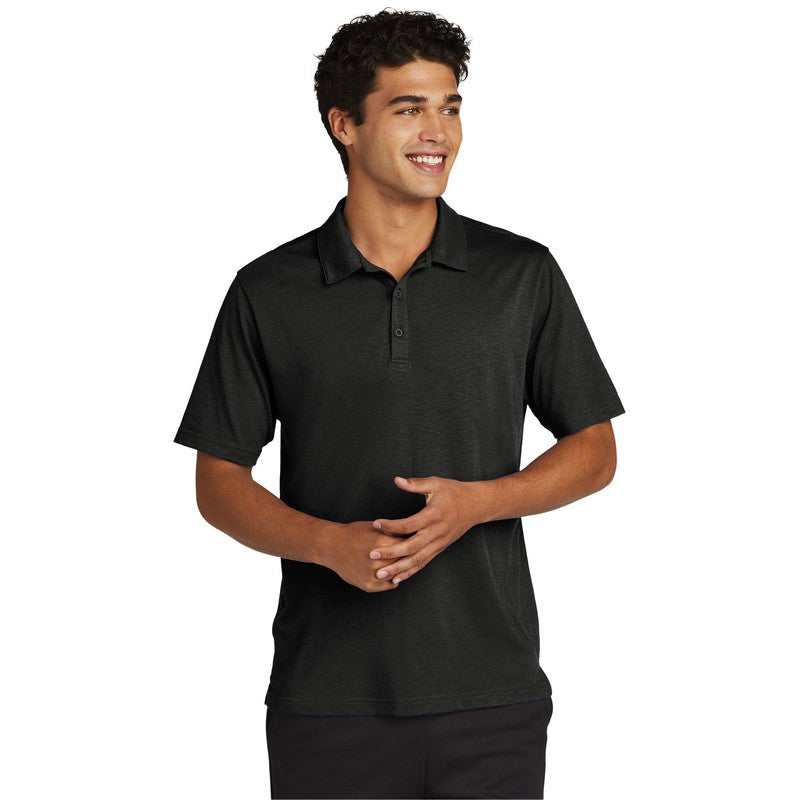 NEW CAPELLA Sport-Tek ® PosiCharge ® Strive Polo - Black