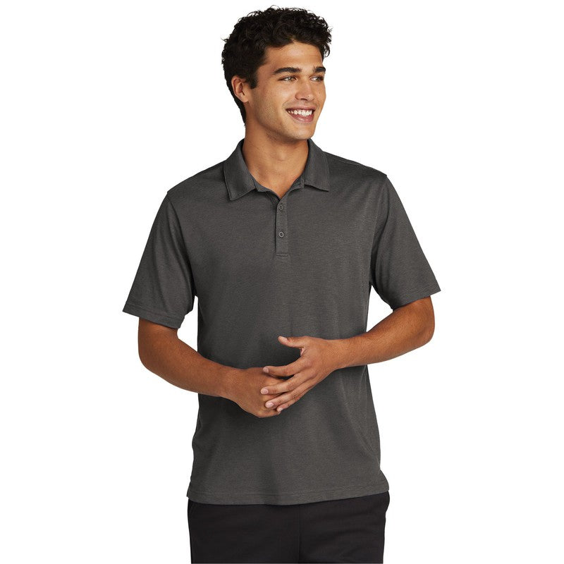 CAPELLA Sport-Tek ® PosiCharge ® Strive Polo - Graphite