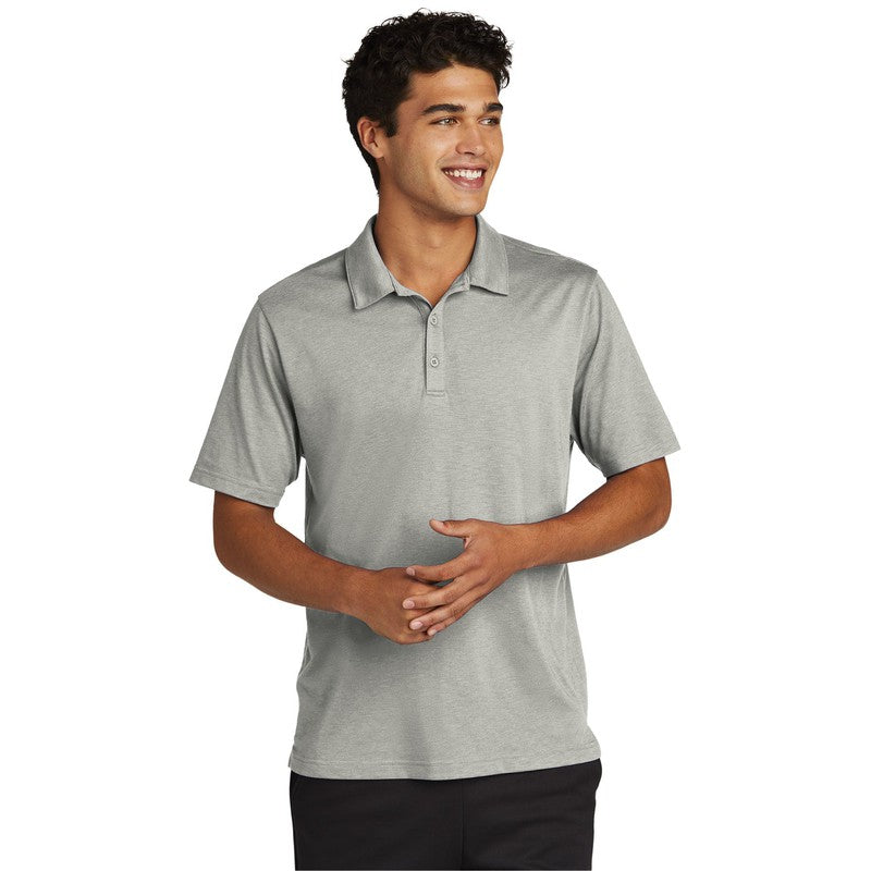 NEW CAPELLA Sport-Tek ® PosiCharge ® Strive Polo - Silver