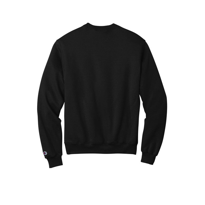 Champion black sweatshirt best sale