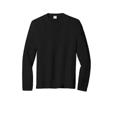Load image into Gallery viewer, CAPELLA ALUMNI Tri-Blend Long Sleeve Tee - Black