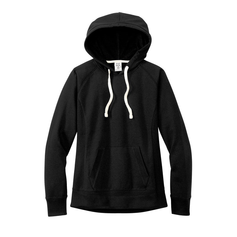 CAPELLA District® Women’s Re-Fleece™ Hoodie - Black