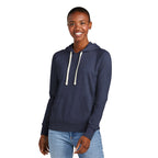 CAPELLA District® Women’s Re-Fleece™ Hoodie - Heathered Navy