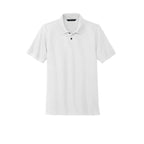 CAPELLA Mercer+Mettle™ Stretch Heavyweight Pique Polo - White