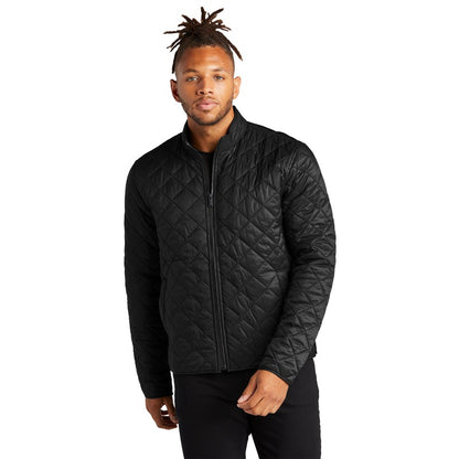 NEW CAPELLA Mercer+Mettle™ Quilted Full-Zip Jacket - Deep Black