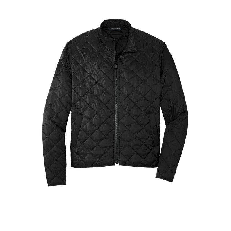 NEW CAPELLA Mercer+Mettle™ Quilted Full-Zip Jacket - Deep Black