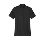 CAPELLA Mercer+Mettle™ Stretch Pique Henley - Deep Black