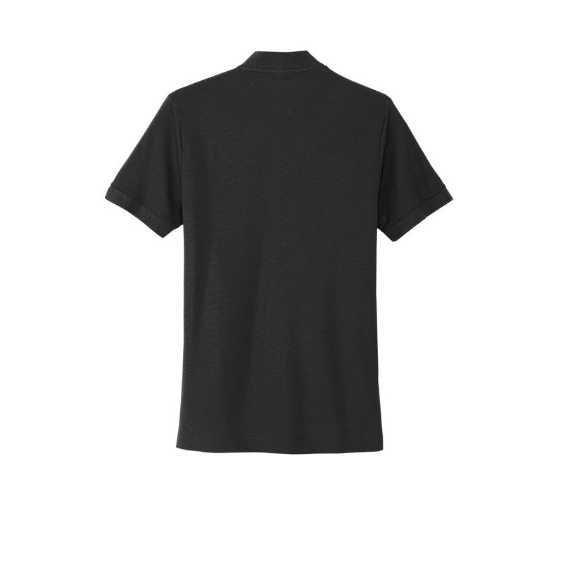 CAPELLA Mercer+Mettle™ Stretch Pique Henley - Deep Black
