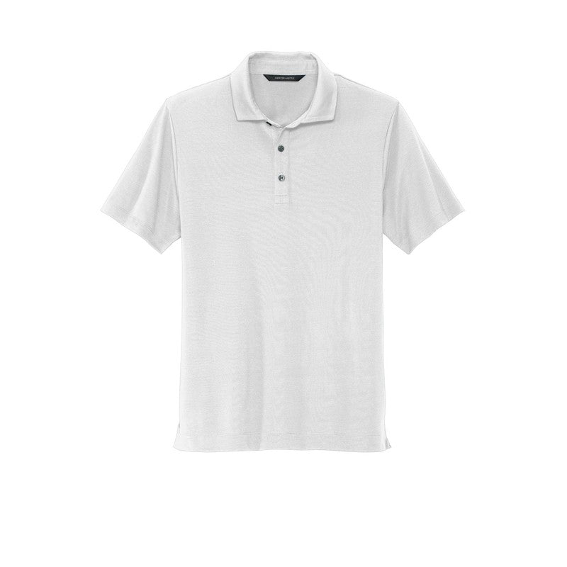 CAPELLA Mercer+Mettle™ Stretch Jersey Polo - White