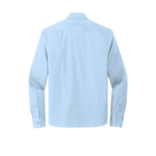 Load image into Gallery viewer, NEW CAPELLA Mercer+Mettle™ Long Sleeve Stretch Woven Shirt - Air Blue End On End