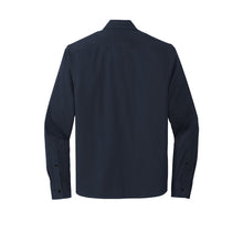 Load image into Gallery viewer, NEW CAPELLA Mercer+Mettle™ Long Sleeve Stretch Woven Shirt - Night Navy