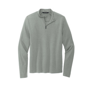 NEW CAPELLA Mercer+Mettle™ Stretch 1/4-Zip Pullover - Gusty Grey